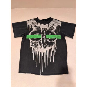 Akira Men’s Gray Print T-Shirt Size Medium